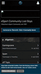 Mobile Screenshot of lost-boys.info